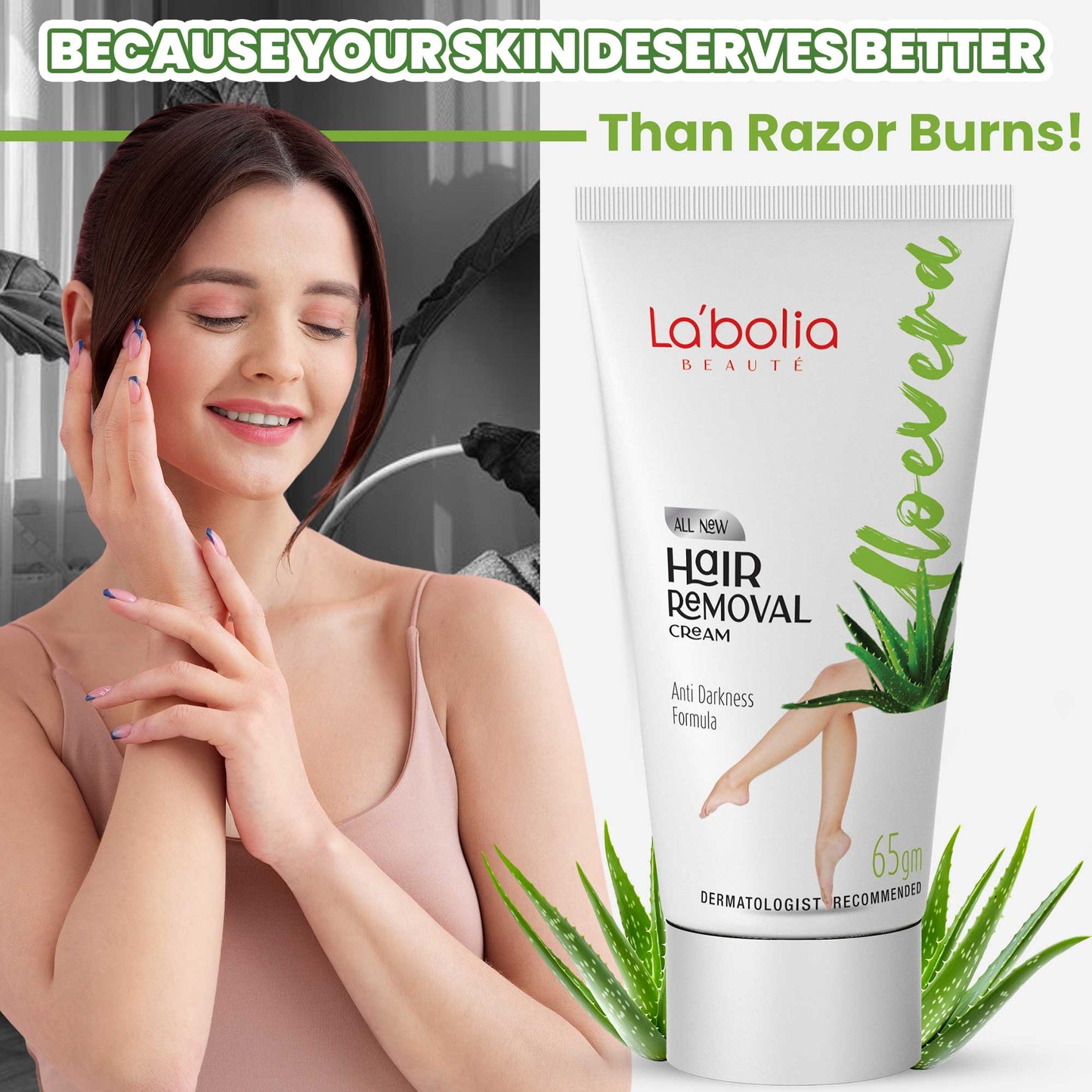 Labolia Beaute Aloe Vera Hair Removal Cream