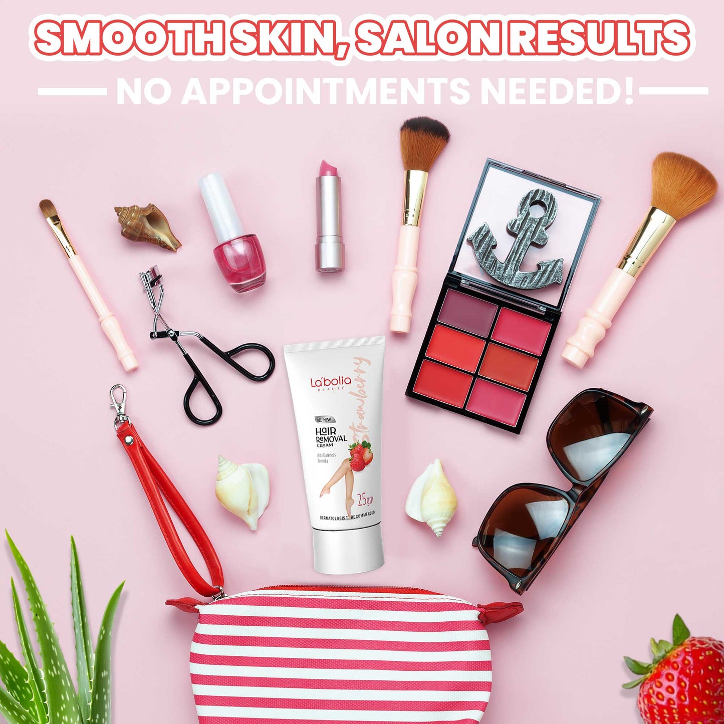 Labolia Beaute Strawberry Hair Removal Cream