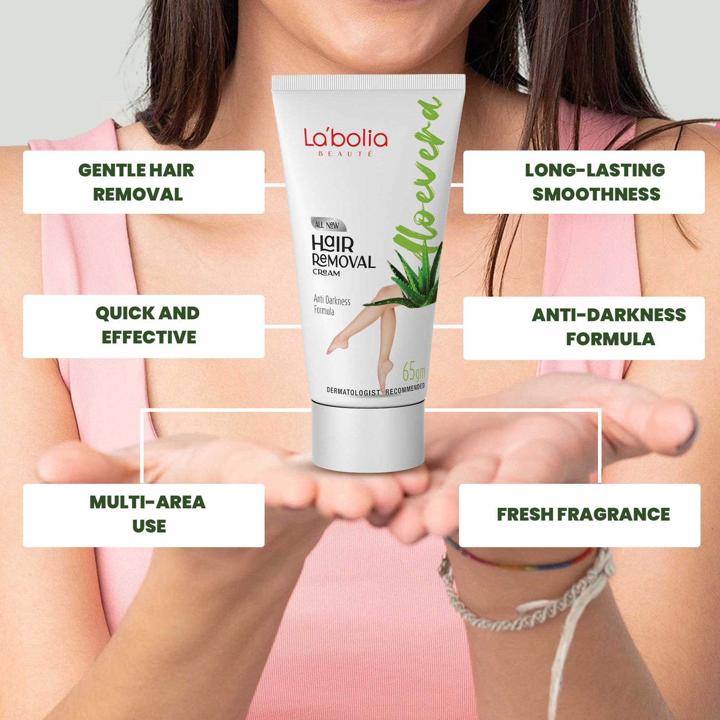 Labolia Beaute Aloe Vera Hair Removal Cream