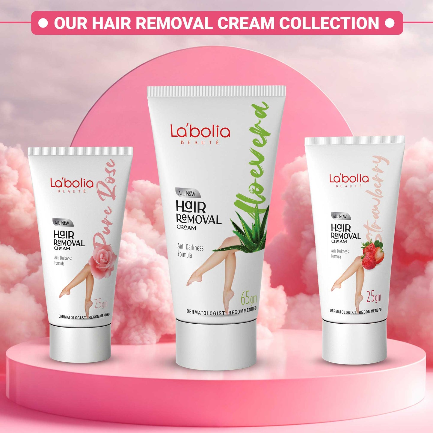 Labolia Beaute Strawberry Hair Removal Cream