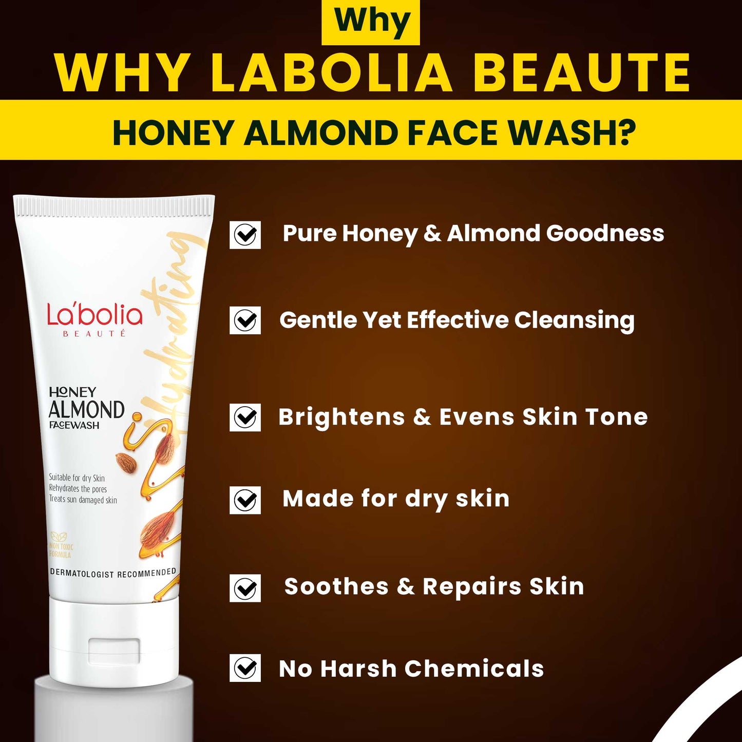 Labolia Beaute Honey Almond Face Wash