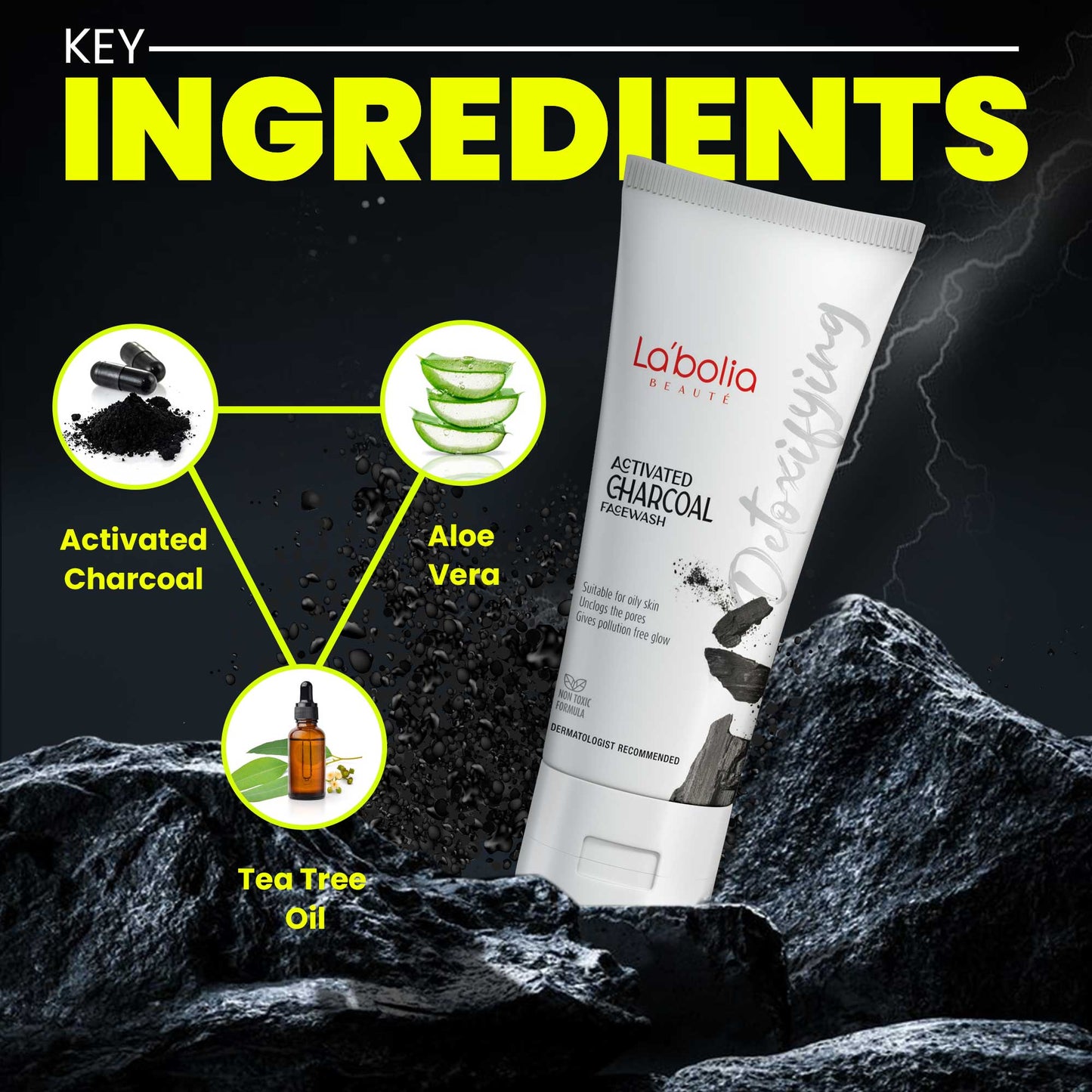 Labolia Beaute Charcoal Face wash