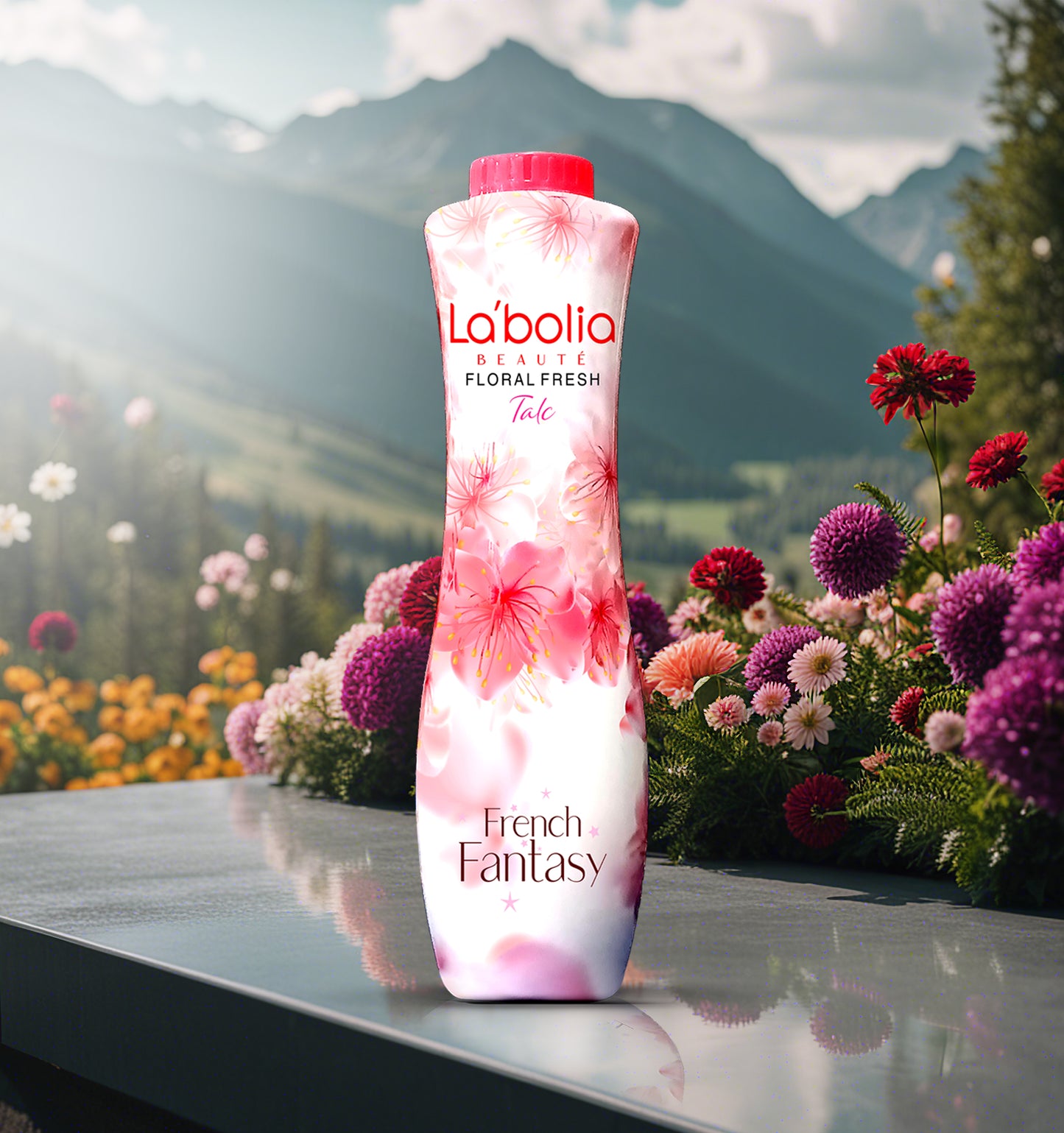 Labolia Beaute Floral Fresh Fragrance Talc