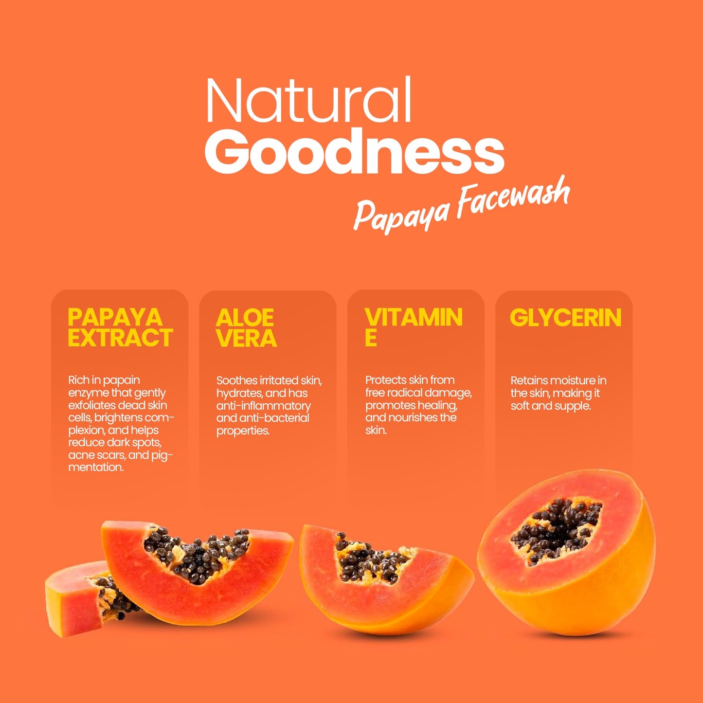 Labolia Beauté Papaya Facial Kit – Brightens Skin, Reduces Tan & Signs of Ageing Naturally