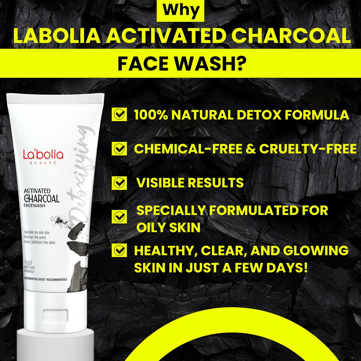 Labolia Beaute Charcoal Face wash