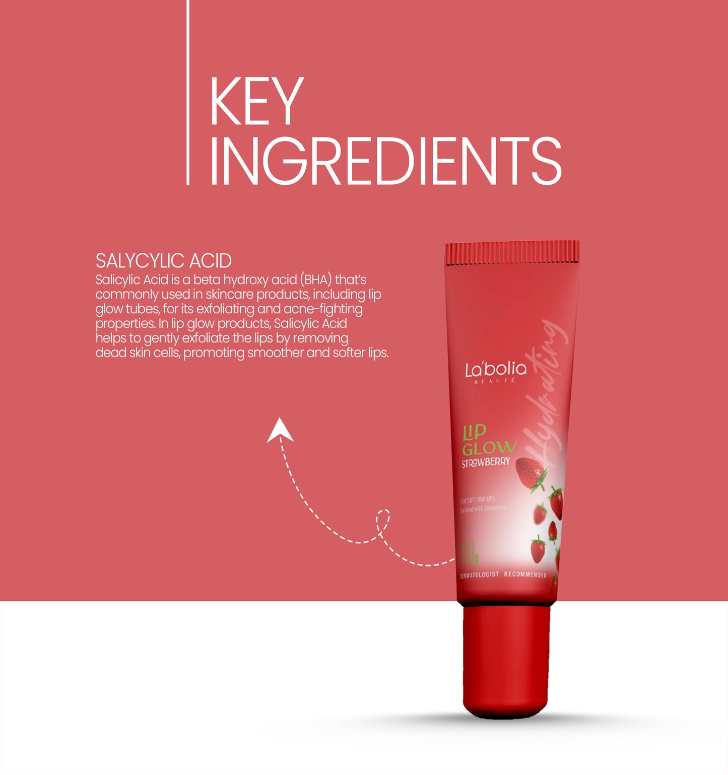 Labolia Beaute Strawberry Lip Glow