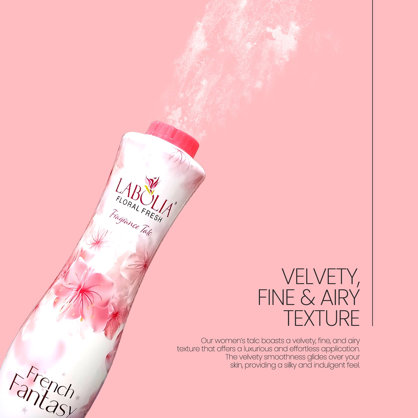 Labolia Beaute Floral Fresh Fragrance Talc