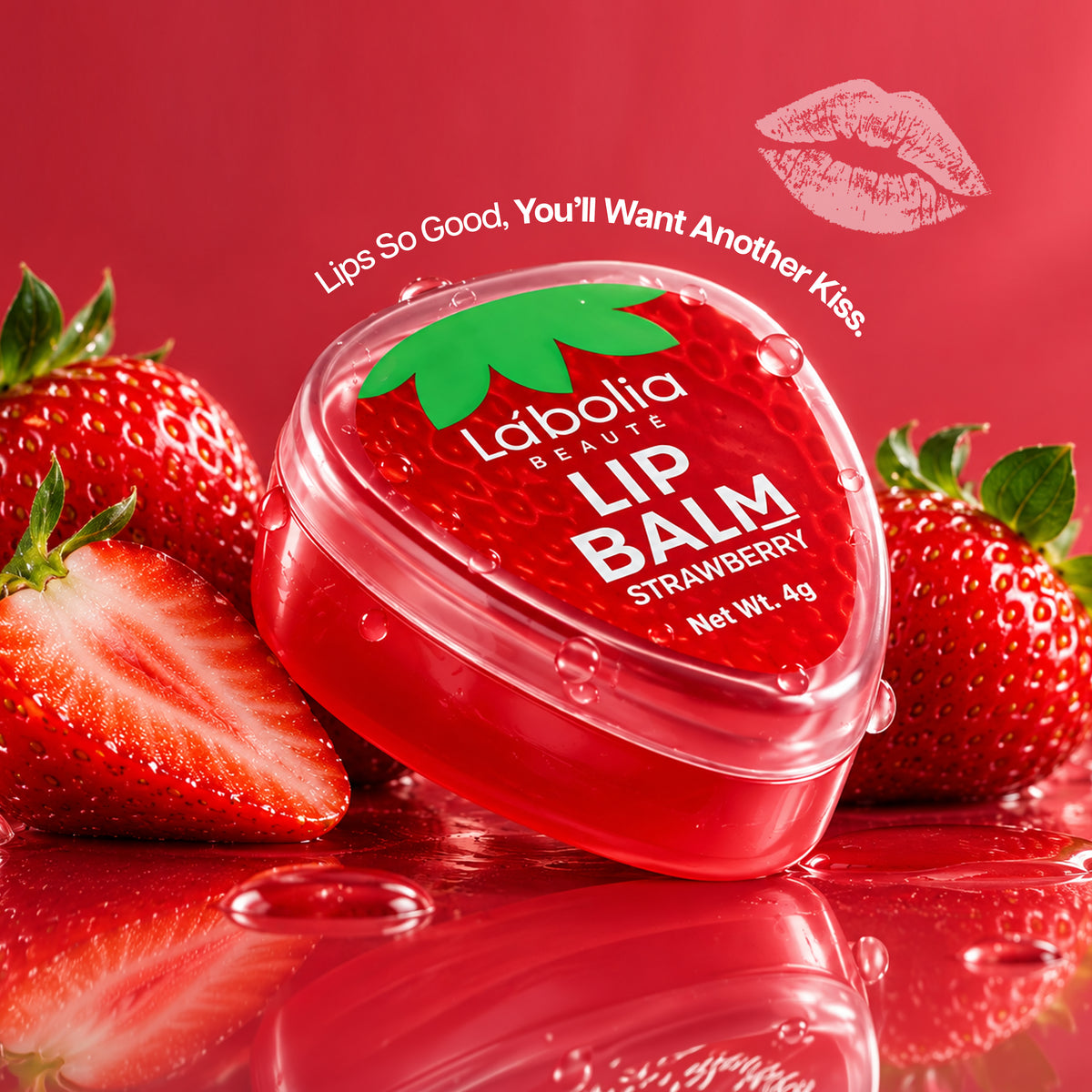 Labolia Beaute Strawberry Lip Balm