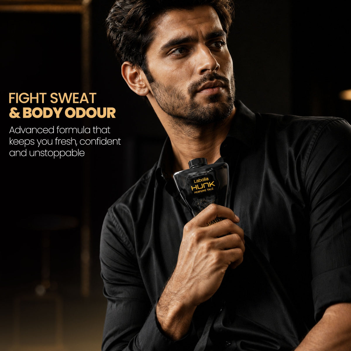 HUNK Perfume Talc I Perfumed Talcum Powder, Masculine Fragrance For Men I