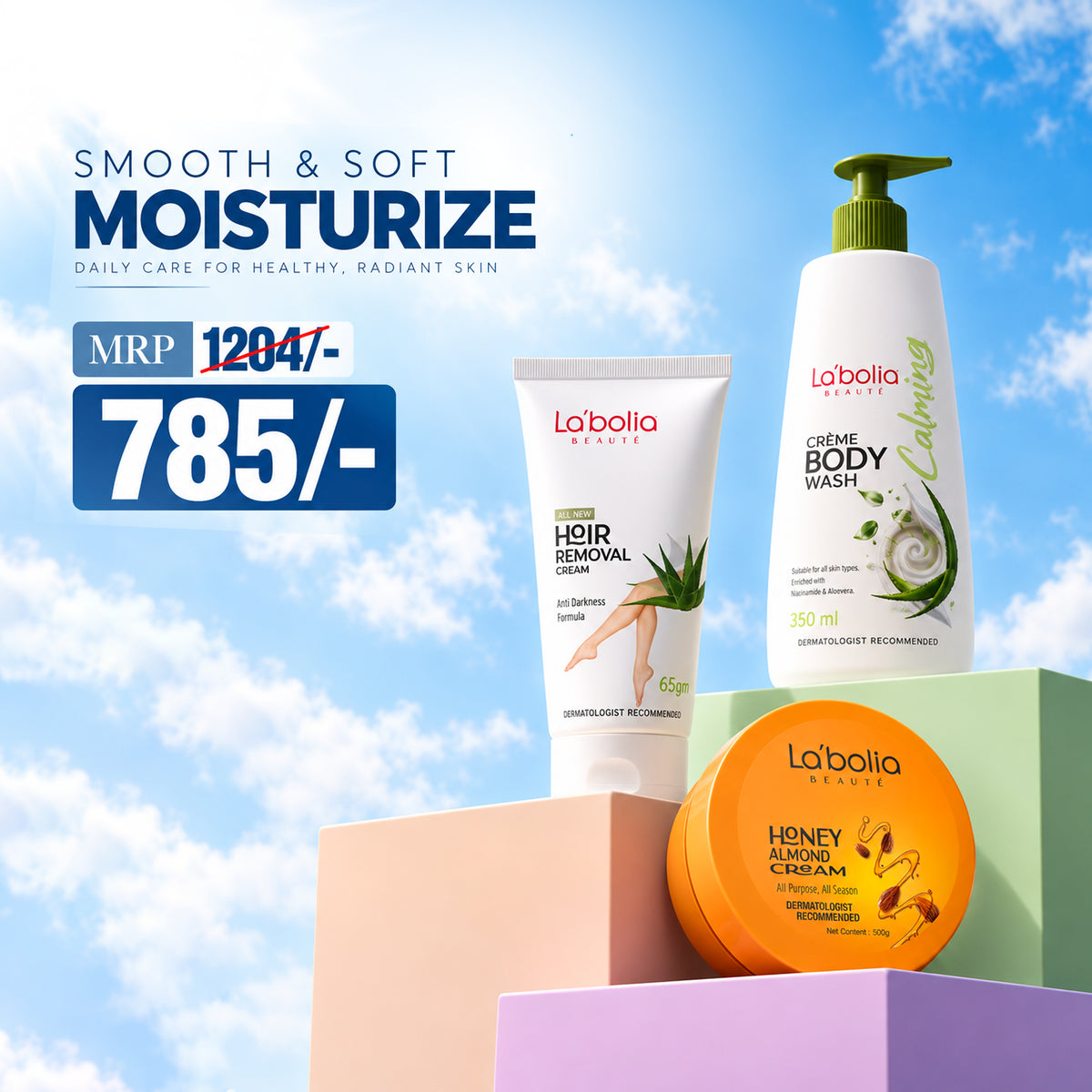 Labolia Beauté Smooth & Soft Moisturize Bundle