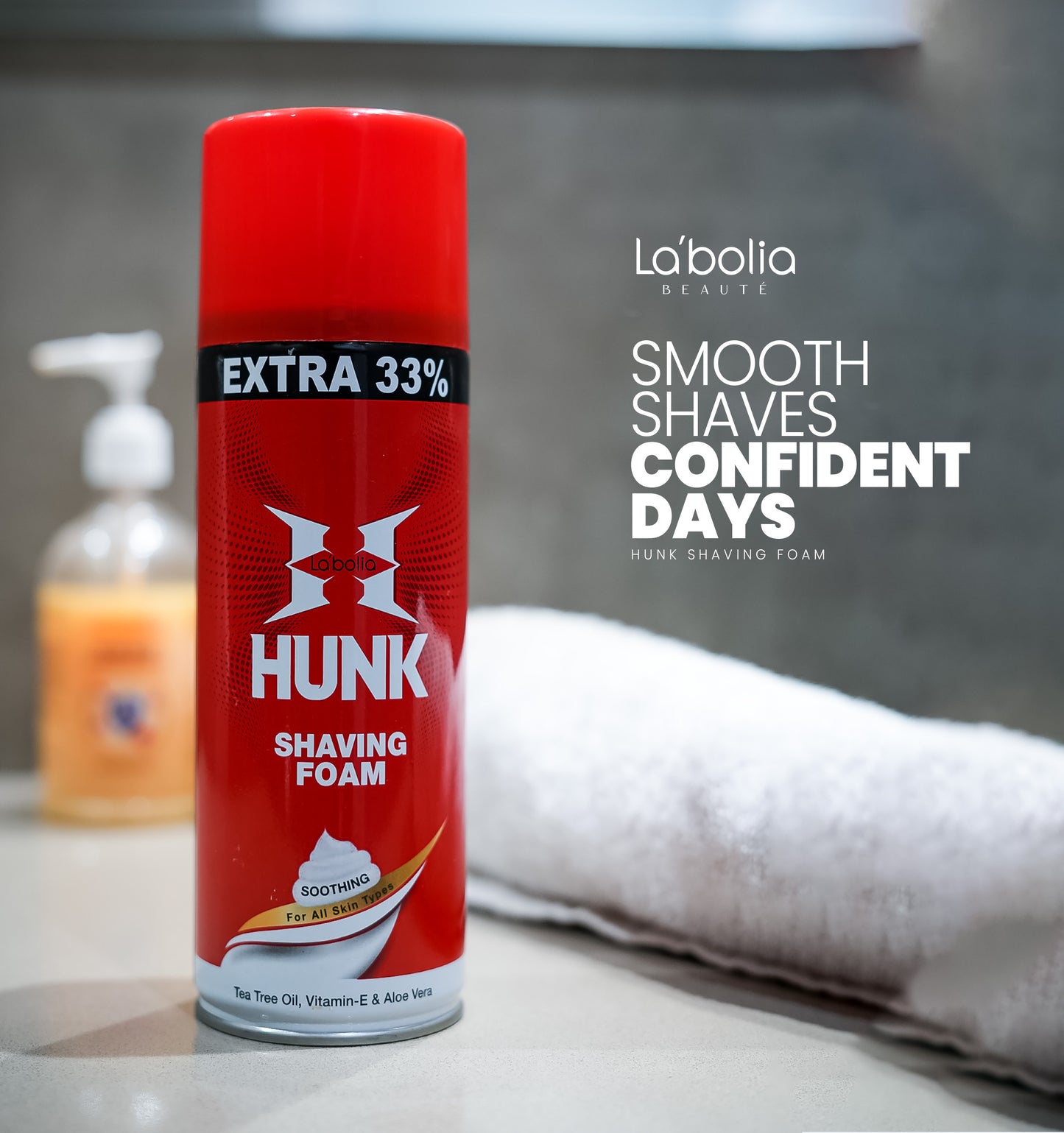 Hunk Shaving Foam Regular