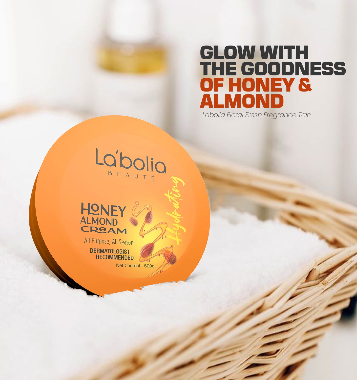 La'bolia Beaute Honey Almond Cream