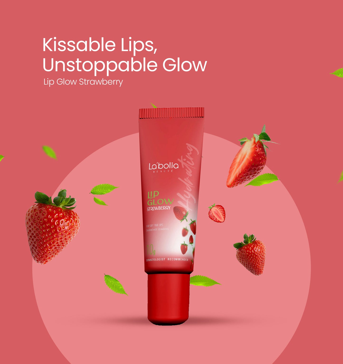 La'bolia Beaute Lip Glow Strawberry