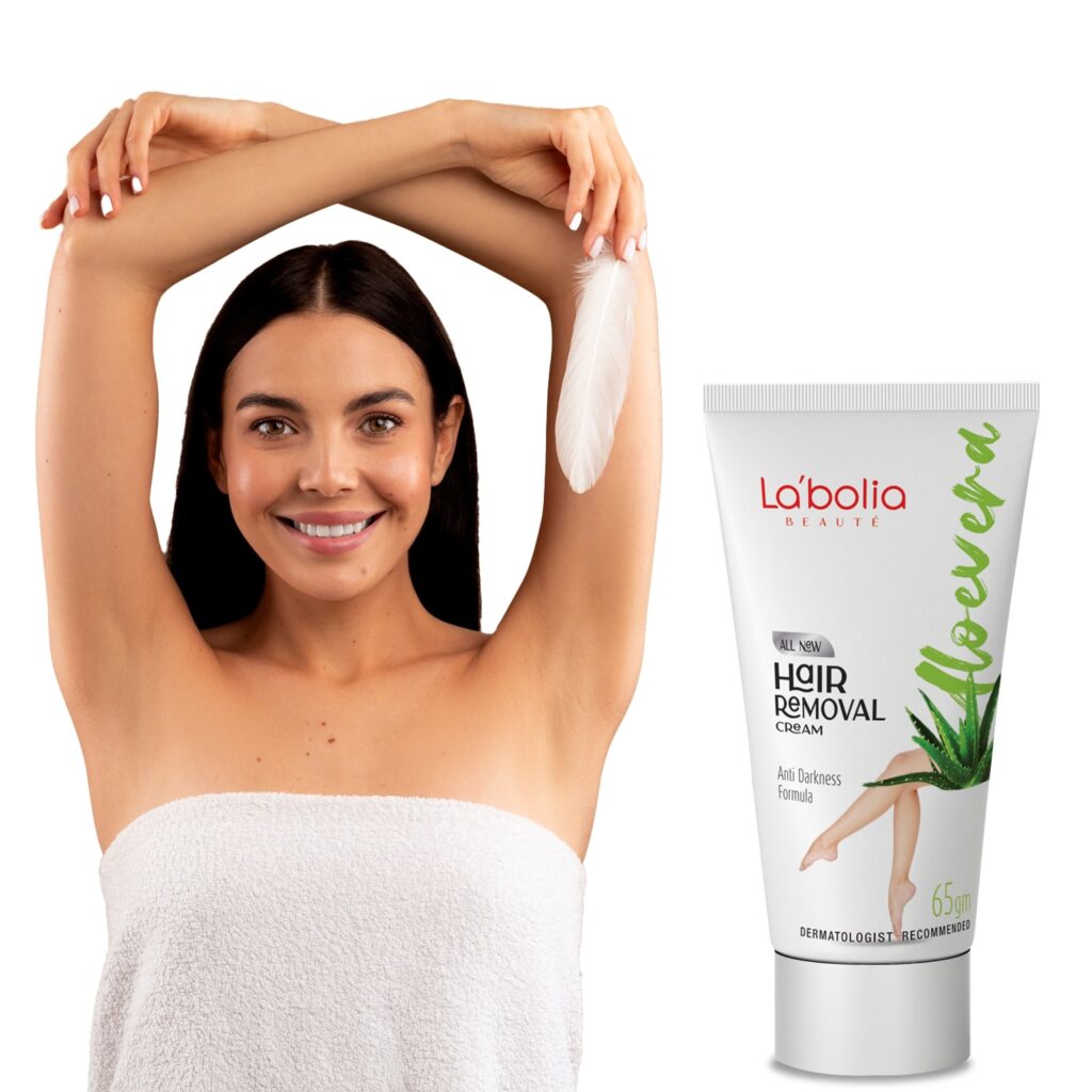 Aloe Vera Hair Removal Cream Labolia Beaute 9829